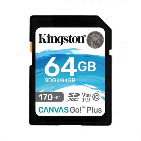 Карта памяти Kingston SDG3/64GB SD 64GB купить с доставкой