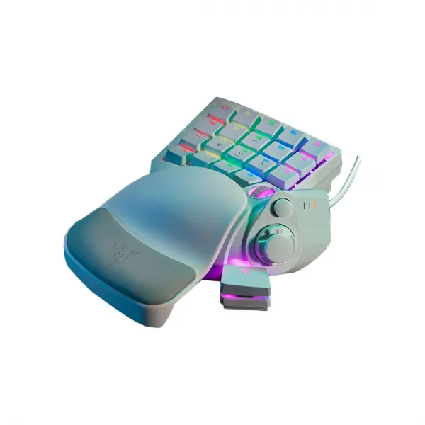 Мини клавиатура - кейпад Razer Tartarus Pro - Mercury White купить с доставкой