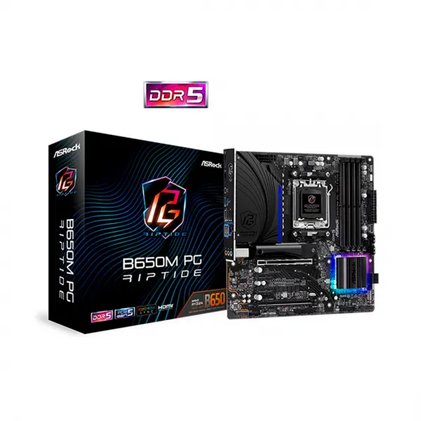 Материнская плата ASRock B650M PG RIPTIDE купить с доставкой