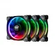 Кулер для компьютерного корпуса Thermaltake Riing Plus 14 RGB Radiator Fan TT Premium Edition (3-Fan купить с доставкой