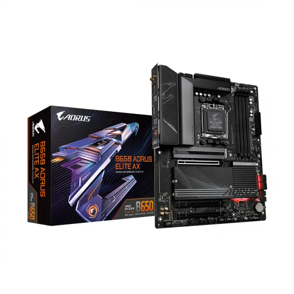 Материнская плата Gigabyte B650 AORUS ELITE AX купить с доставкой