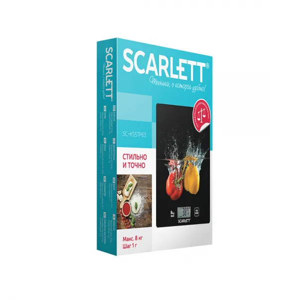 Кухонные весы Scarlett SC-KS57P63 купить с доставкой