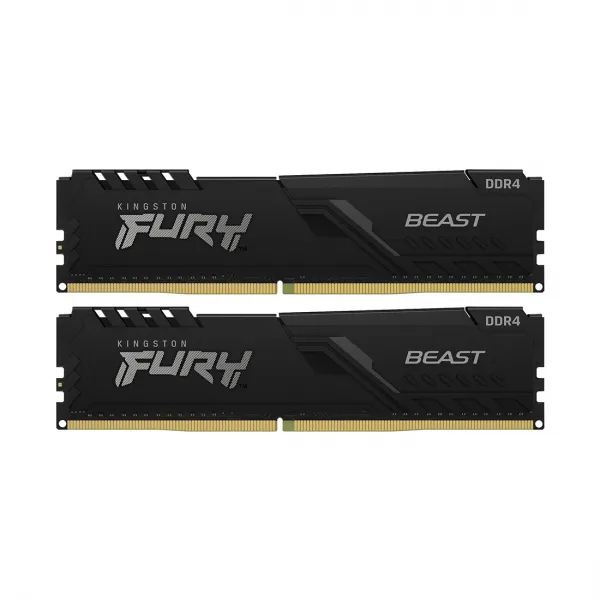 Комплект модулей памяти Kingston FURY Beast KF436C17BBK2/16 DDR4 16GB (Kit 2x8GB) 3600MHz купить с доставкой