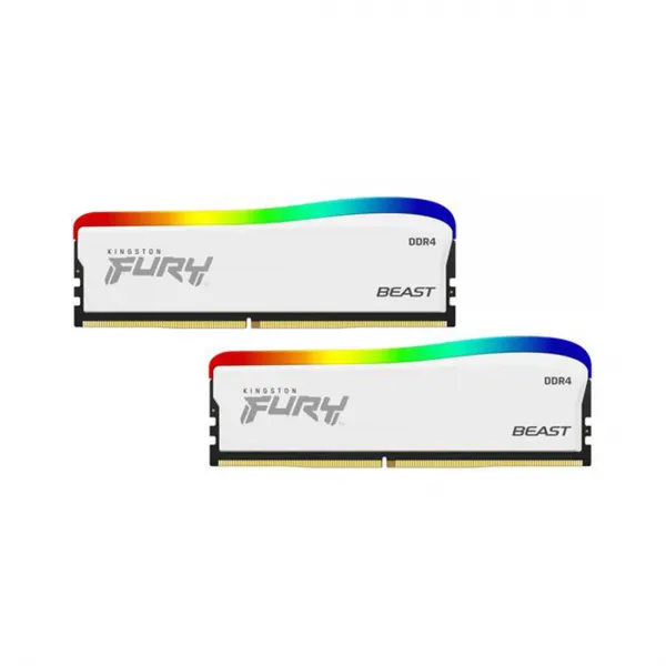 Комплект модулей памяти Kingston FURY Beast RGB KF432C16BWAK2/32 DDR4 32GB (Kit 2x16GB) 3200MHz купить с доставкой