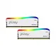 Комплект модулей памяти Kingston FURY Beast RGB KF432C16BWAK2/32 DDR4 32GB (Kit 2x16GB) 3200MHz купить с доставкой