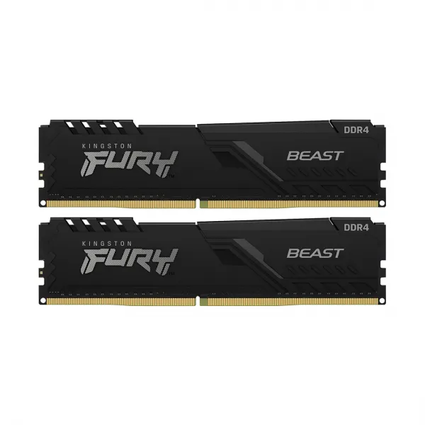 Комплект модулей памяти Kingston FURY Beast KF436C18BBK2/32 DDR4 32GB (Kit 2x16GB) 3600MHz купить с доставкой