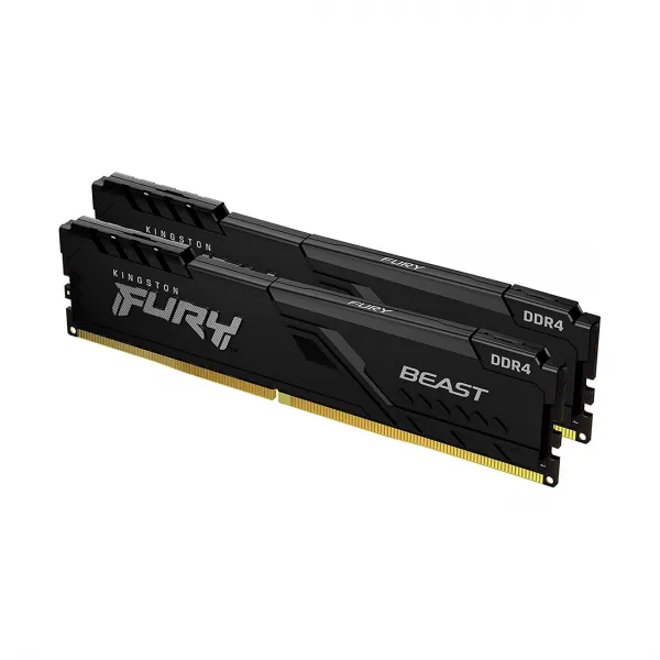 Комплект модулей памяти Kingston FURY Beast KF436C18BBK2/64 DDR4 64GB (Kit 2x32GB) 3600MHz купить с доставкой