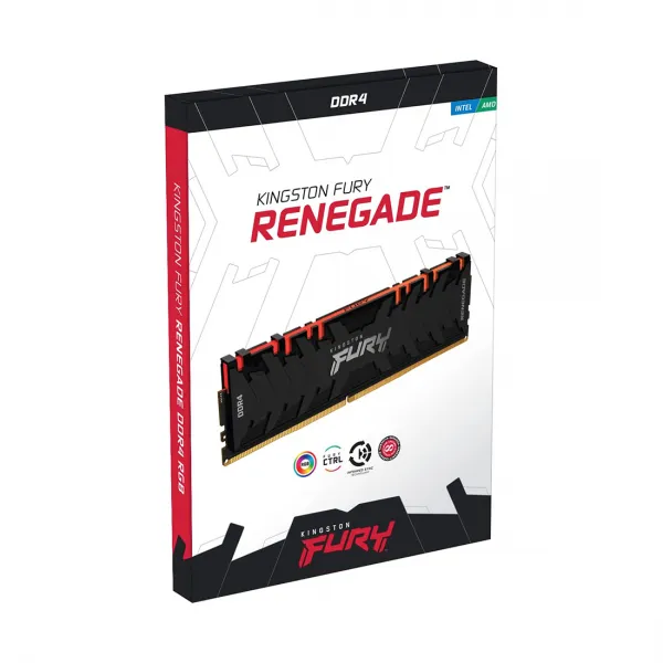 Комплект модулей памяти Kingston FURY Renegade RGB KF436C16RBAK2/16 DDR4 16GB (Kit 2x8GB) 3600MHz купить с доставкой