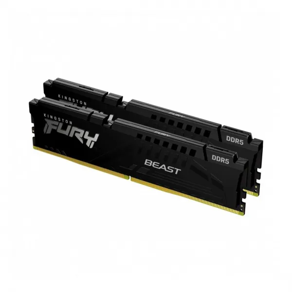 Комплект модулей памяти Kingston FURY Beast KF552C40BBK2-16 DDR5 16GB (Kit 2x8GB) 5200MHz купить с доставкой