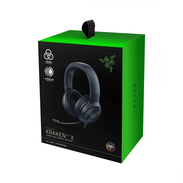 Гарнитура Razer Kraken V3 X USB купить с доставкой