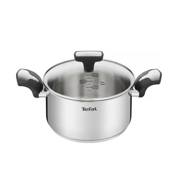 Кастрюля 20 + крышка TEFAL E3014524 купить с доставкой