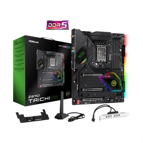 Материнская плата ASRock Z690 TAICHI RAZER EDITION купить с доставкой