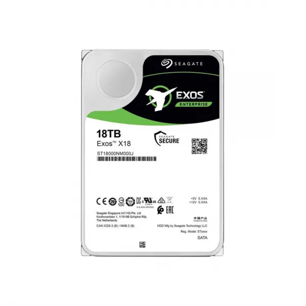 Жесткий диск Seagate Exos X20 ST20000NM007D 20TB SATA купить с доставкой