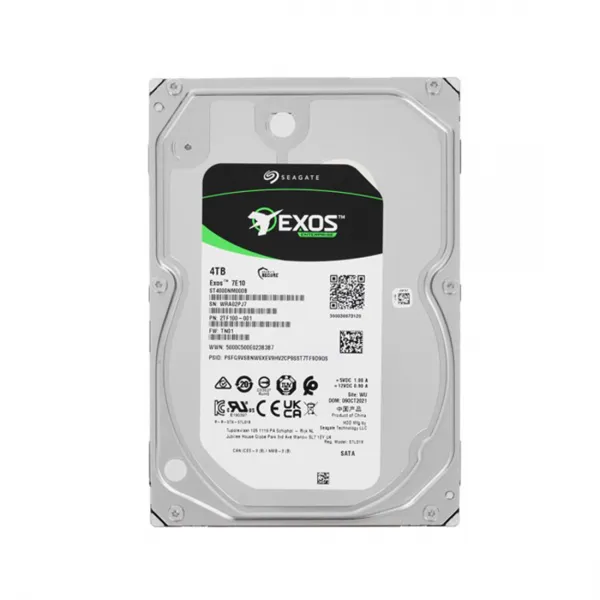 Жесткий диск Seagate Exos 7E10 ST4000NM000B 4TB SATA купить с доставкой