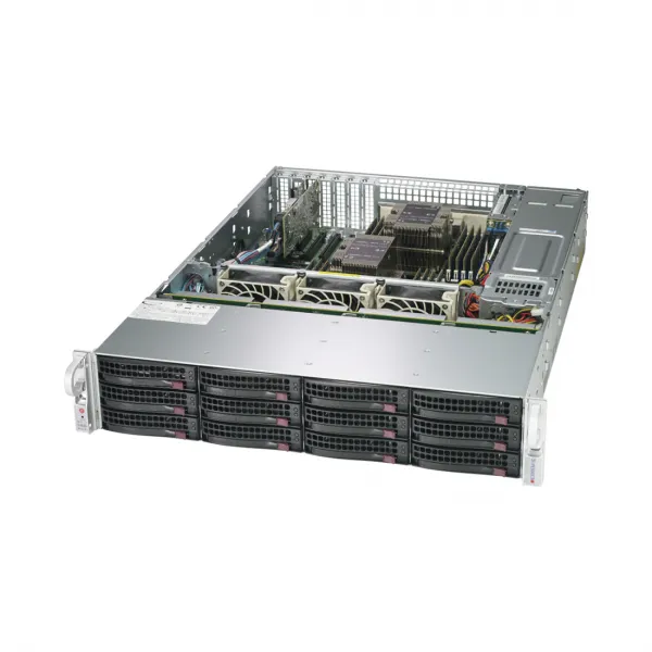 Серверная платформа SUPERMICRO SSG-6029P-E1CR12H купить с доставкой