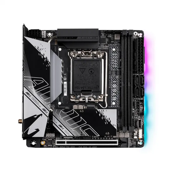 Материнская плата Gigabyte B760I AORUS PRO DDR4 купить с доставкой