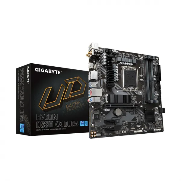 Материнская плата Gigabyte B760M DS3H AX DDR4 купить с доставкой