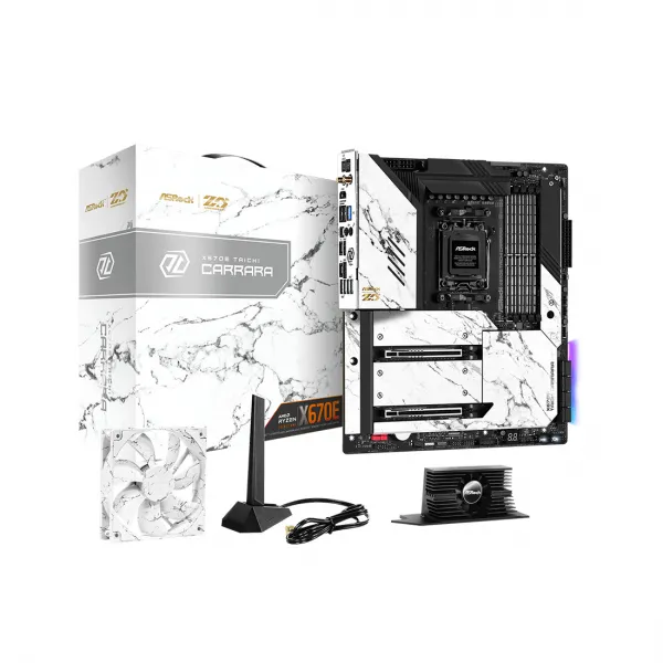 Материнская плата ASRock X670E TAICHI CARRARA купить с доставкой