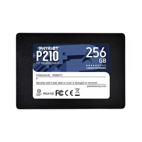 Твердотельный накопитель SSD Patriot P210 256GB SATA купить с доставкой