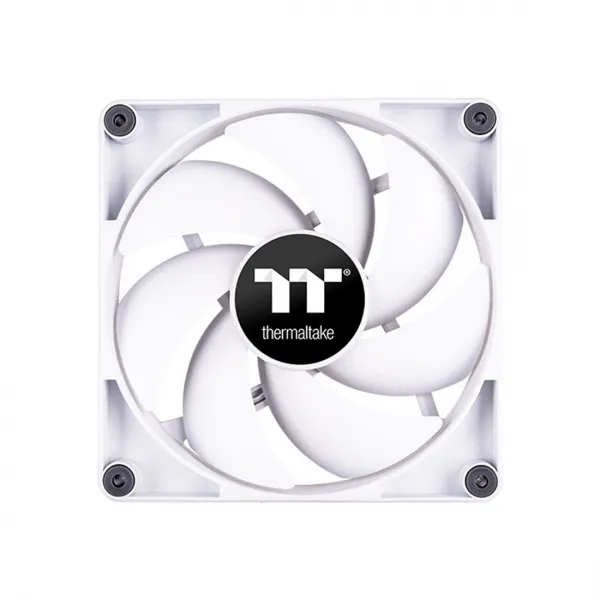 Кулер для компьютерного корпуса Thermaltake CT120 PC Cooling Fan White (2 pack) купить с доставкой