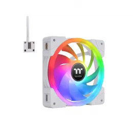 Кулер для компьютерного корпуса Thermaltake SWAFAN EX12 RGB PC Cooling Fan White (3-Fan Pack)