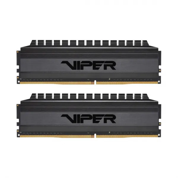 Комплект модулей памяти Patriot Viper 4 Blackout PVB48G320C6K DDR4 8GB (Kit 2x4GB) 3200MHz купить с доставкой