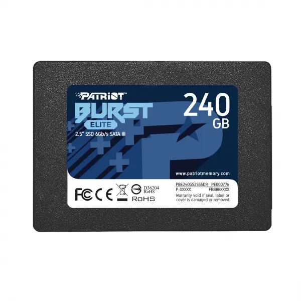 Твердотельный накопитель SSD Patriot Burst Elite 240GB SATA купить с доставкой