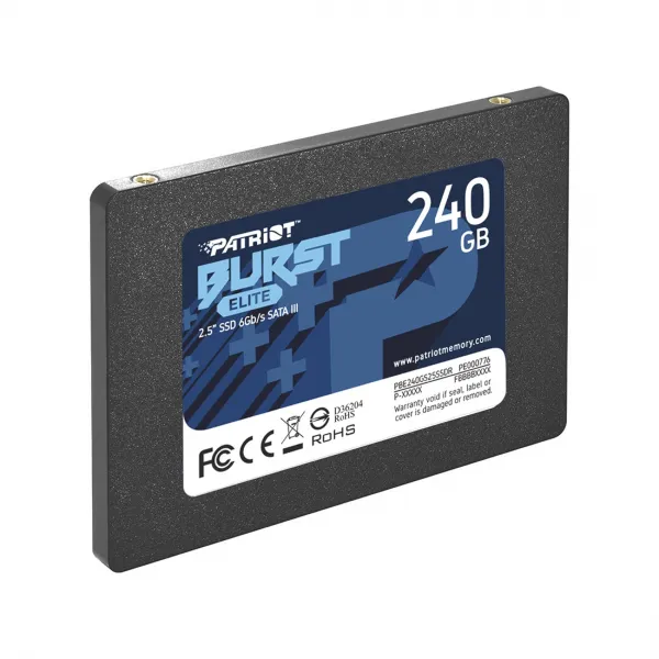 Твердотельный накопитель SSD Patriot Burst Elite 240GB SATA купить с доставкой