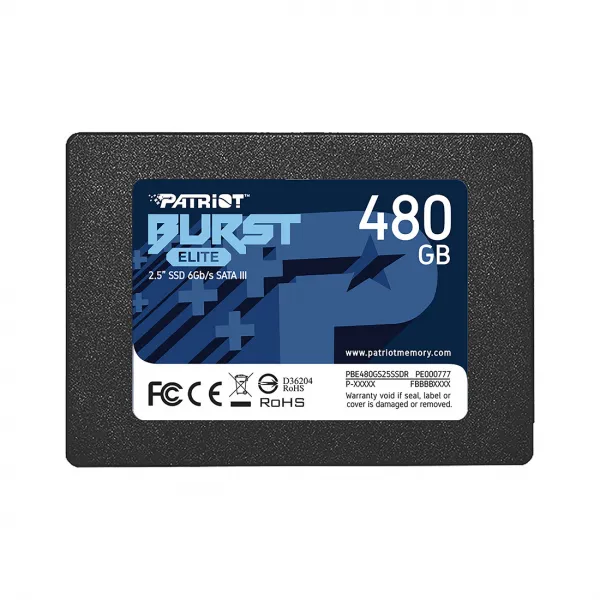 Твердотельный накопитель SSD Patriot Burst Elite 480GB SATA купить с доставкой