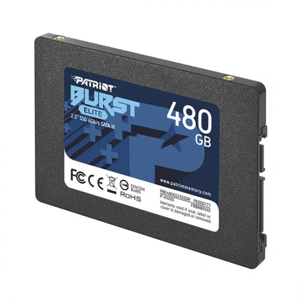 Твердотельный накопитель SSD Patriot Burst Elite 480GB SATA купить с доставкой