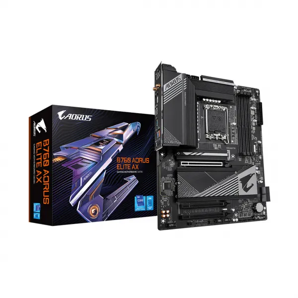 Материнская плата Gigabyte B760 AORUS ELITE AX купить с доставкой