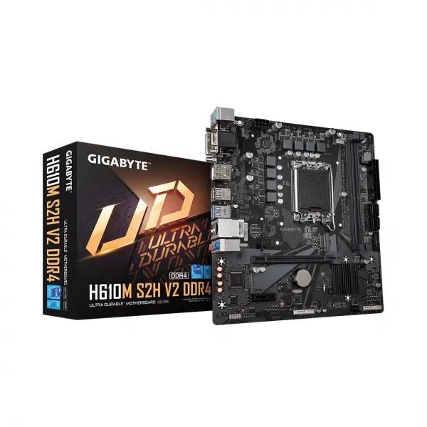 Материнская плата Gigabyte H610M S2H V2 DDR4 купить с доставкой