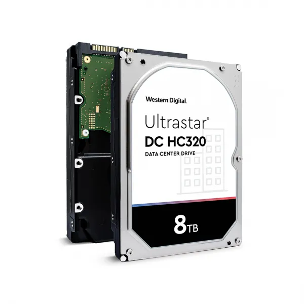 Внутренний жесткий диск Western Digital Ultrastar DC HC320 HUS728T8TALE6L4 8TB SATA купить с доставкой