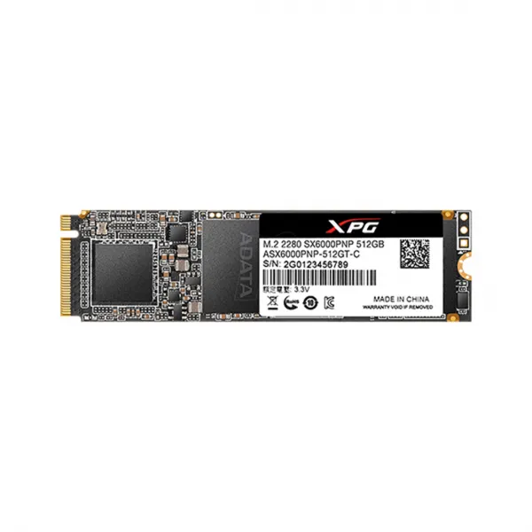 Твердотельный накопитель SSD ADATA XPG SX6000PNP 512GB M.2 купить с доставкой