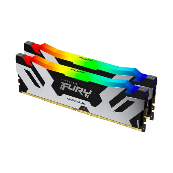 Комплект модулей памяти Kingston FURY Renegade RGB XMP KF564C32RSAK2-32 DDR5 32GB (Kit 2x16GB) 6400M купить с доставкой