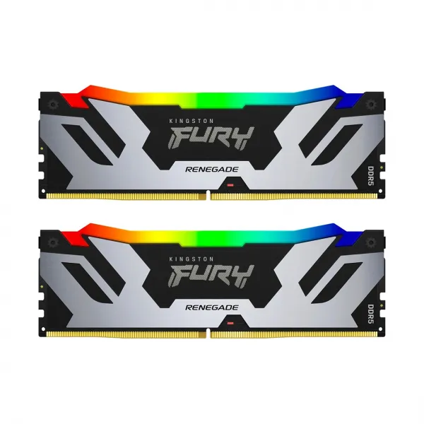 Комплект модулей памяти Kingston FURY Renegade RGB XMP KF564C32RSAK2-32 DDR5 32GB (Kit 2x16GB) 6400M купить с доставкой