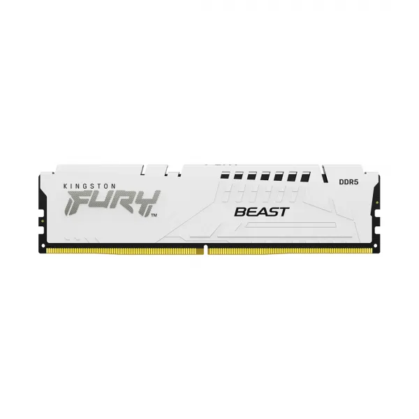 Модуль памяти Kingston FURY Beast White XMP EXPO KF552C40BW-16 DDR5 16GB 5200MHz купить с доставкой