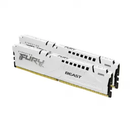 Комплект модулей памяти Kingston FURY Beast White EXPO KF552C36BWEK2-32 DDR5 32GB (Kit 2x16GB) 5200M