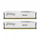 Комплект модулей памяти Kingston FURY Beast White EXPO KF552C36BWEK2-32 DDR5 32GB (Kit 2x16GB) 5200M купить с доставкой