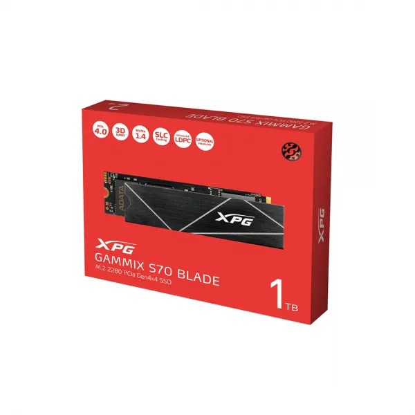 Твердотельный накопитель SSD ADATA XPG GAMMIX S70 BLADE 1 Тб M.2 купить с доставкой