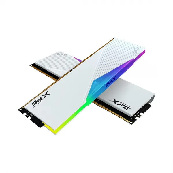 Комплект модулей памяти ADATA XPG Lancer RGB AX5U5600C3616G-DCLARWH DDR5 32GB (Kit 2x16GB) 5600MHz купить с доставкой