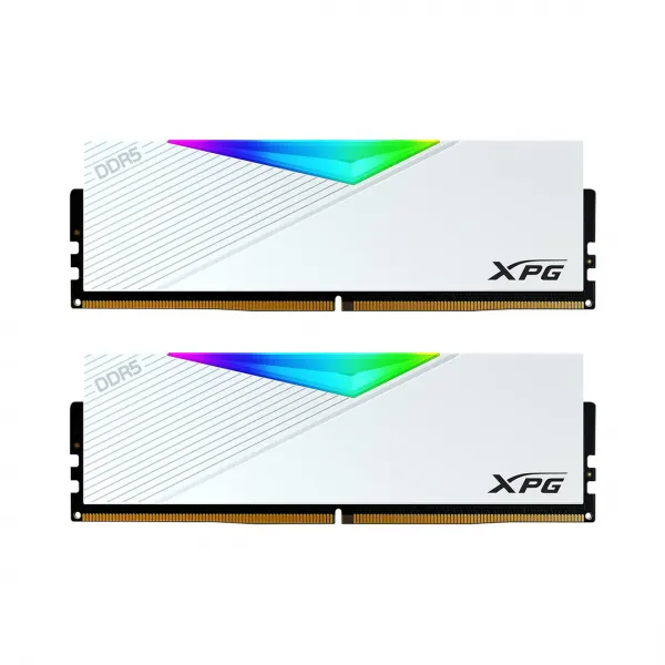 Комплект модулей памяти ADATA XPG Lancer RGB AX5U5600C3616G-DCLARWH DDR5 32GB (Kit 2x16GB) 5600MHz купить с доставкой