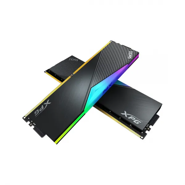 Комплект модулей памяти ADATA XPG Lancer RGB AX5U5600C3616G-DCLARBK DDR5 32GB (Kit 2x16GB) 5600MHz купить с доставкой