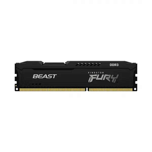 Комплект модулей памяти Kingston Fury Beast Black KF316C10BBK2/8 DDR3 8GB (Kit 2x4GB) 1600MHz купить с доставкой