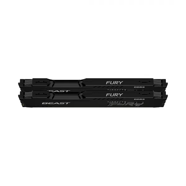 Комплект модулей памяти Kingston Fury Beast Black KF316C10BBK2/8 DDR3 8GB (Kit 2x4GB) 1600MHz купить с доставкой