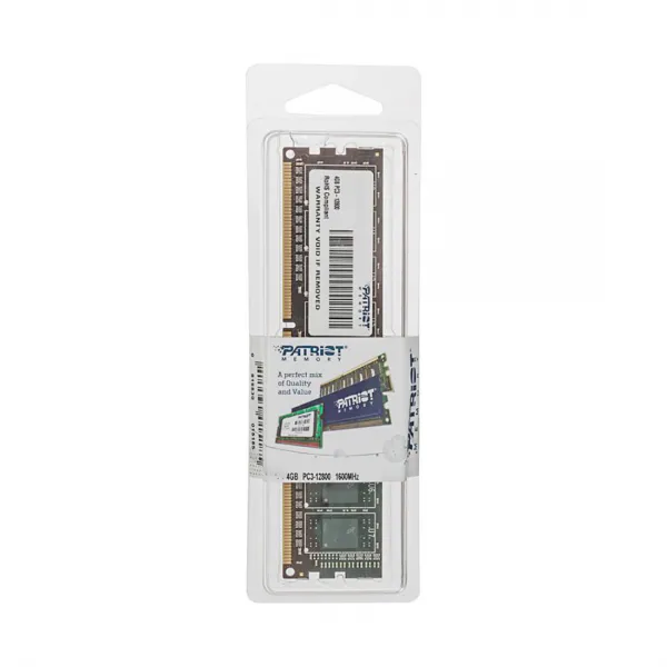 Модуль памяти Patriot Signature PSD34G16002 DDR3 4GB купить с доставкой