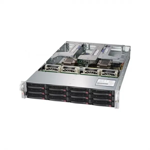 Серверная платформа Supermicro SSG-6029P-E1CR12H (2x Xeon 4210R) + Windows Server 2022 (16 core) купить с доставкой