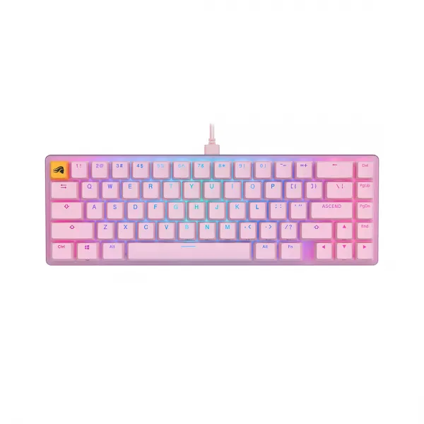 Клавиатура Glorious GMMK2 Compact Pink (GLO-GMMK2-65-FOX-P) купить с доставкой