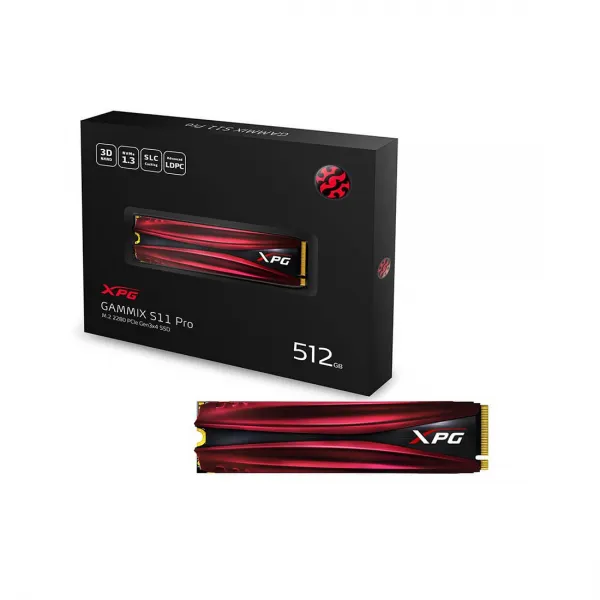 Твердотельный накопитель SSD XPG GAMMIX S11 Pro 512 ГБ M.2 купить с доставкой