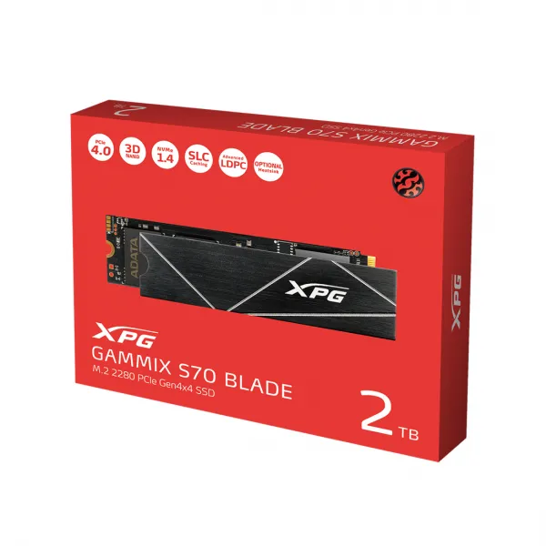 Твердотельный накопитель SSD ADATA XPG Gammix S70 Blade 512GB M.2 купить с доставкой